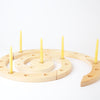Beeswax Candles | Grimm's Celebration Spiral | Conscious Craft